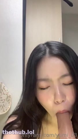 OnlyFans leaked Yumi - bj dildo on HDthot