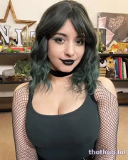 Sweet Anita Sexy Goth Fishnet Lingerie Onlyfans Leak