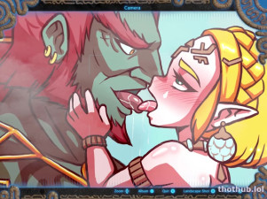 Zelda and Ganondorf Anal