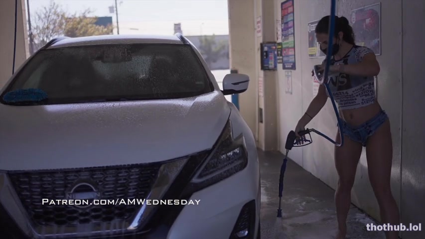 OnlyFans leaked AmWednesday - Car Wash Pt 2 (Exterior) on HDthot