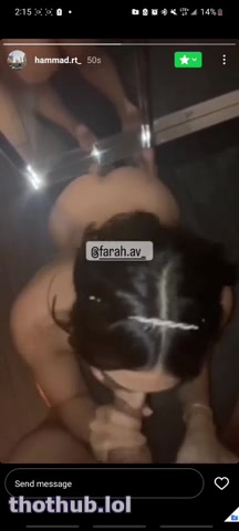 OnlyFans leaked FARAH.AV HEAD on HDthot