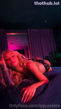 Iggy Azalea topless nude w garter belt