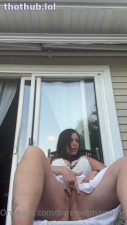 Outdoor Pussy Rubbing