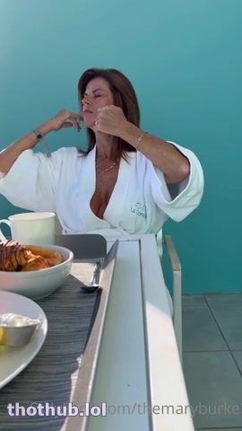 OnlyFans leaked Mary Bourke Playing With Herself At Breakfast on HDthot