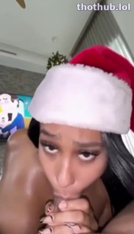 OnlyFans leaked Jaadenkyrelle Blowing Santa’s Dick on HDthot