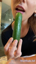 Christina Khalil Cucumber Video