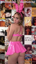 grace charis pink outpit strip tease