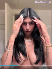 Mia Khalifa Nipples Flash Weird Tits Onlyfans Leak