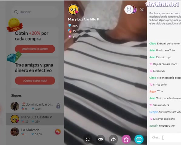 OnlyFans leaked MARY LUZ CASTILLO P. EN LIVE on HDthot