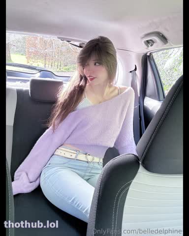 Belle Delphine OnlyFans leaked Belle Delphine Back of the Car Slideshow on HDthot