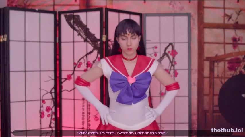 Lana Rain OnlyFans leaked Lana Rain - Sailor Mars Revisits Her Sensei | Sailor Moon on HDthot