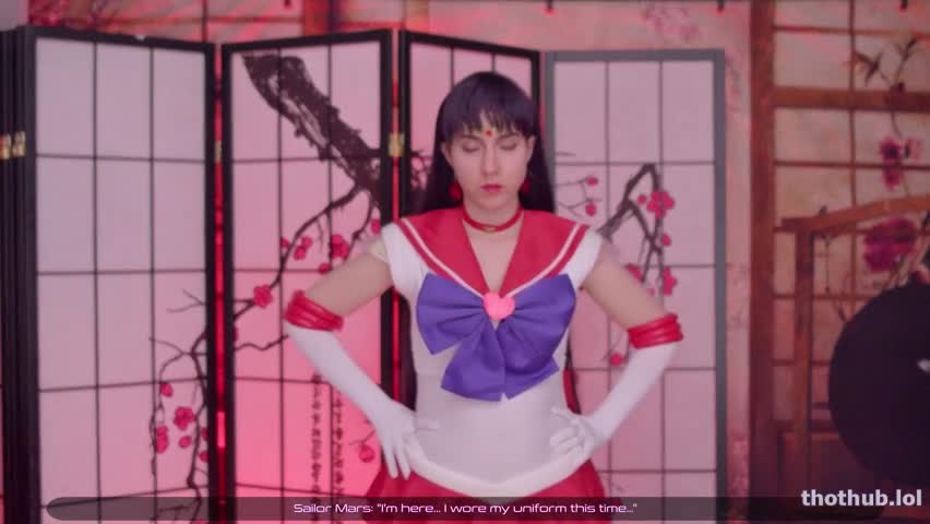 Lana Rain OnlyFans leaked Lana_Rain SailorMars Revisits Her Sensei SailorMoon on HDthot