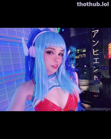 Belle Delphine OnlyFans leaked Belle Delphine Cyber Girl Set on HDthot