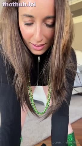 OnlyFans leaked Christina Khalil 1st Couple Video ST-PATRICK strip on HDthot