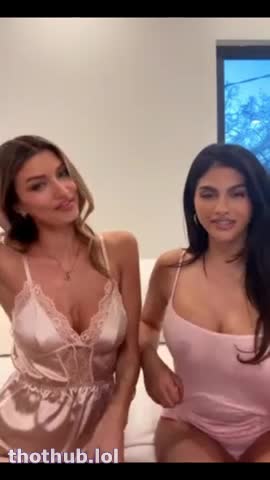 OnlyFans leaked Amanda Trivizas & Hayley Maxfield Nude Lesbian Play LiveStream Video Leaked P1 on HDthot