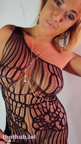 OnlyFans leaked Jenny Scordamaglia nude fishnet dress on HDthot