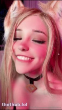 Belle Delphine BG Facial Ahri Cosplay