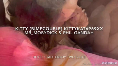 Kittykat6969xx & bimfcouple - hotel staff enjoy 2 sluts