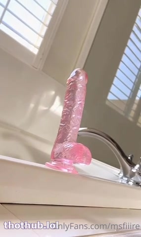 MsFiiire OnlyFans leaked Msfiiire Dildo Bj on HDthot