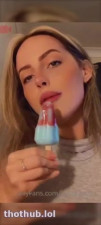 Kirsty austin sucking ice lolly onlyfans