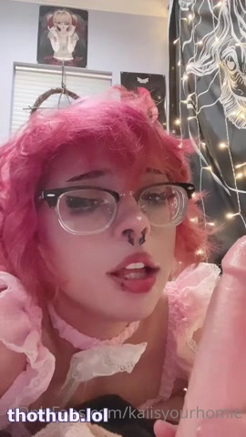 OnlyFans leaked KAIISYOURHOMIE SUCKING DILDO PT2 on HDthot